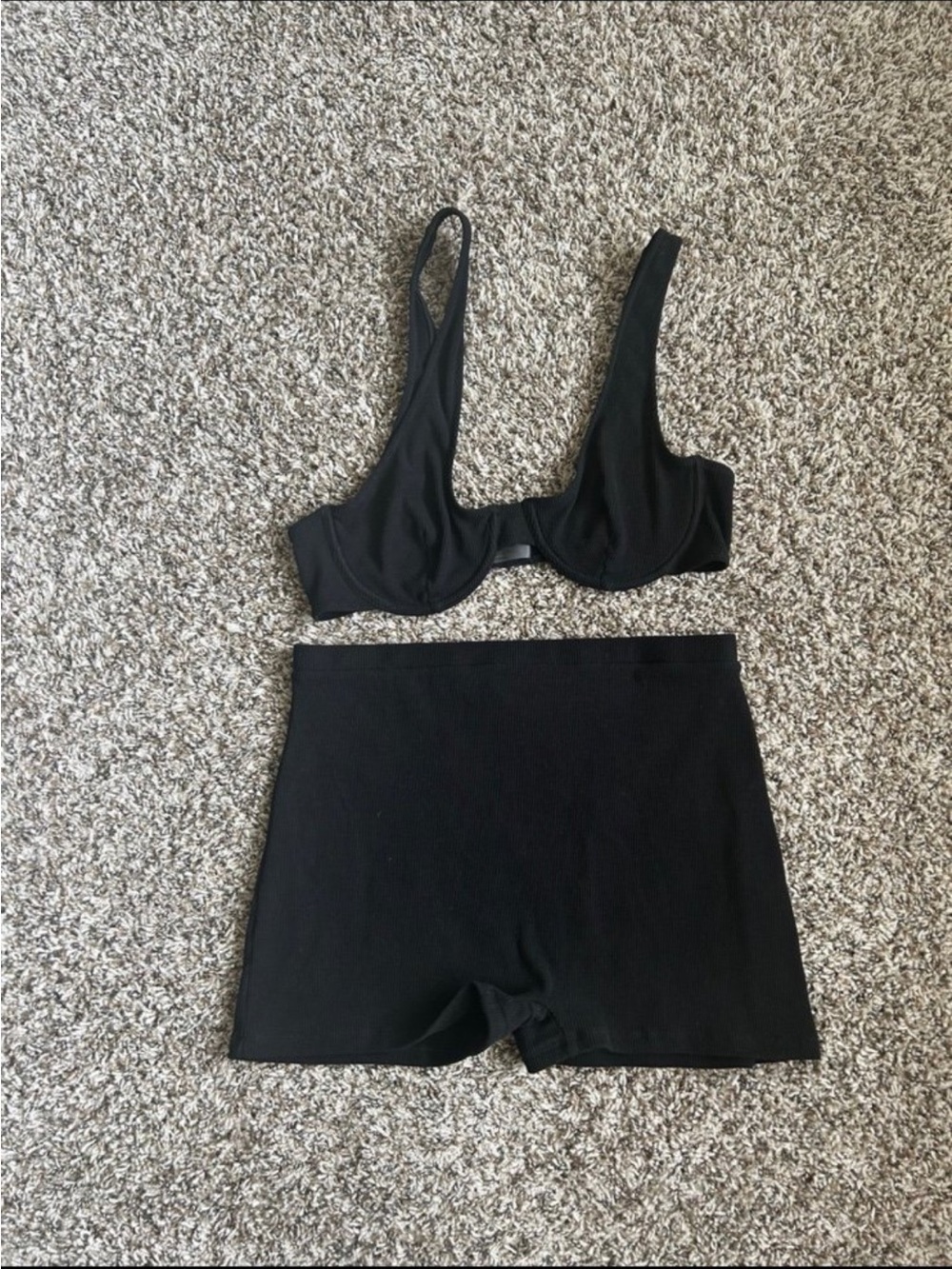 Mars The Label Ribbed Short Set - Picture 3 of 6